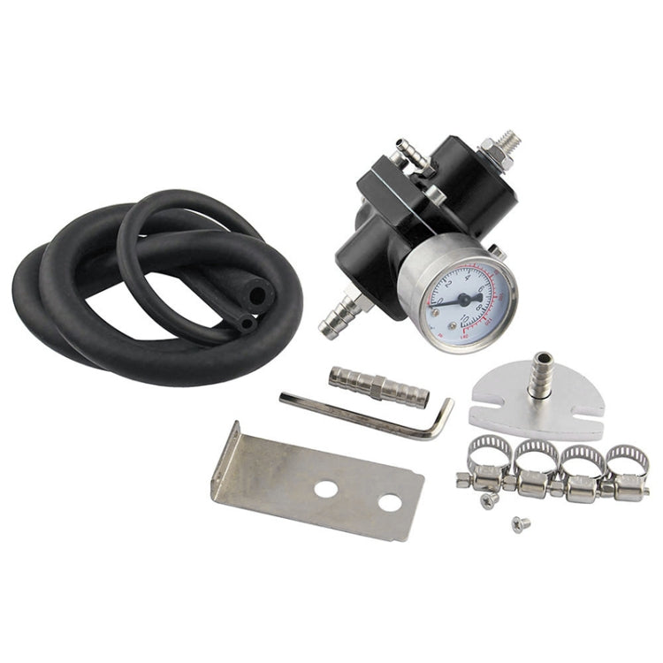 0-140PSI เครื่องปรับแรงดันน้ำมันเชื้อเพลิงรถยนต์สากลพร้อมตัวปรับแรงดันน้ำมันแบบปรับได้, 0-140PSI