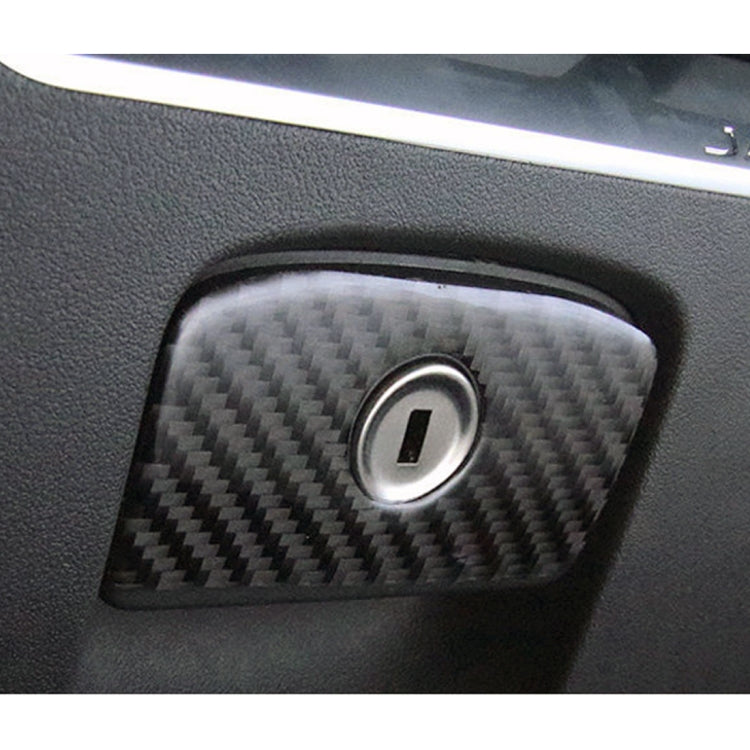 คาร์บอนไฟเบอร์กล่องเก็บของรถยนต์สติกเกอร์ตกแต่งสำหรับ Jaguar F-PACE, Storage Box