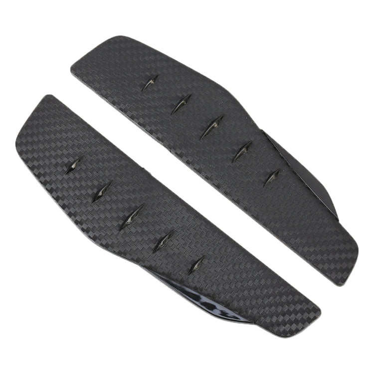 1 คู่ 3R-2156 Universal กระจกมองหลังรถยนต์กระจกฝนใบมีดกระจกคิ้ว Rain Cover