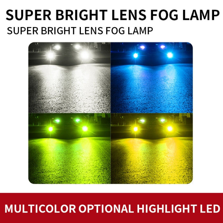 1 คู่ 9005 27W / DC12V รถอลูมิเนียมอัลลอยด์ LED ไฟหน้า, 9005 (Blue Light), 9005 (Gold Light), 9005 (Lime Green), 9005 (White Light)