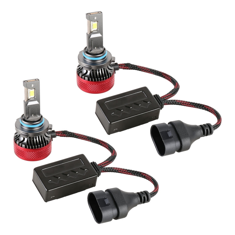 1 คู่ 9005 DC12V 65W 6000K 6500LM LED ไฟหน้ารถ, 9005