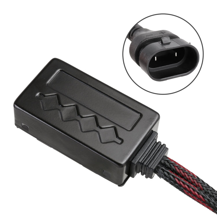 1 คู่ 9005 DC12V 65W 6000K 6500LM LED ไฟหน้ารถ, 9005