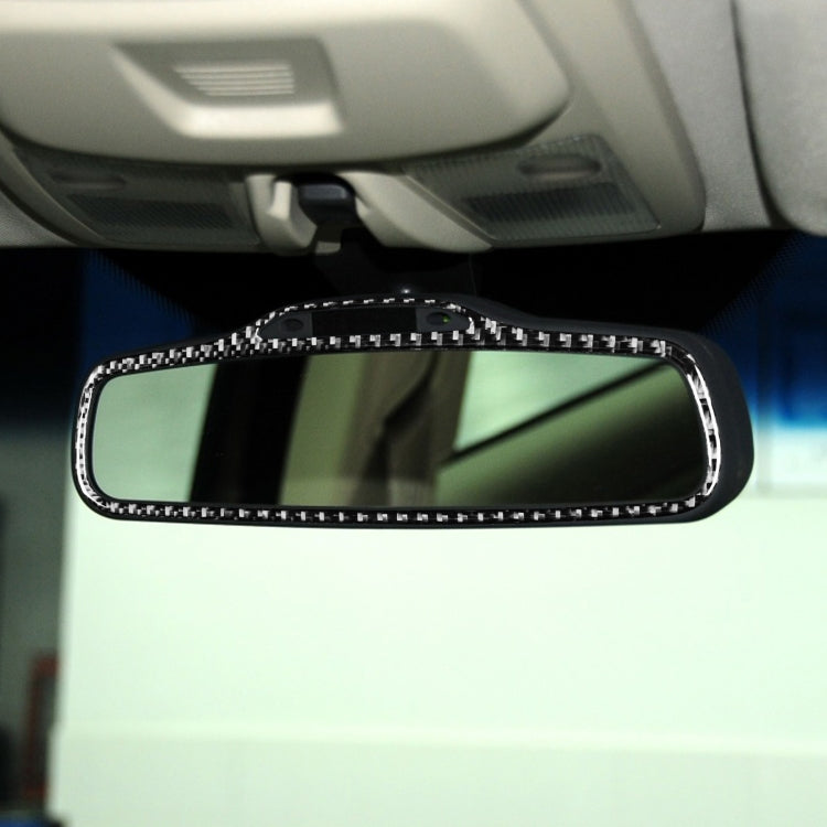 คาร์บอนไฟเบอร์กระจกมองหลังสติกเกอร์ตกแต่งสำหรับ Volvo XC90 2003-2014,ซ้ายและขวา Universal, Rearview Mirror