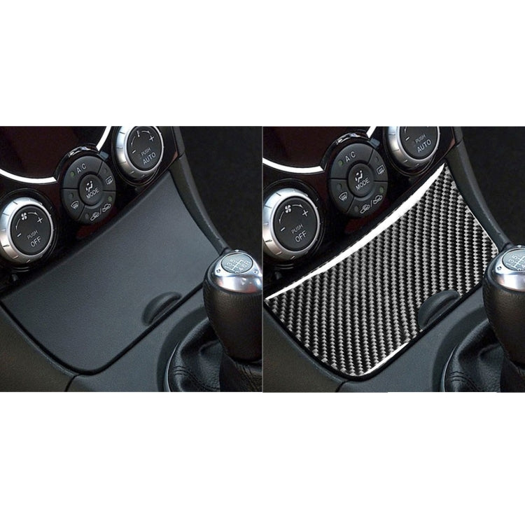 คาร์บอนไฟเบอร์กล่องเก็บแผงตกแต่งสติกเกอร์สำหรับ MAZDA RX8 2004-2008,ซ้ายและขวา Universal, Storage Box Panel