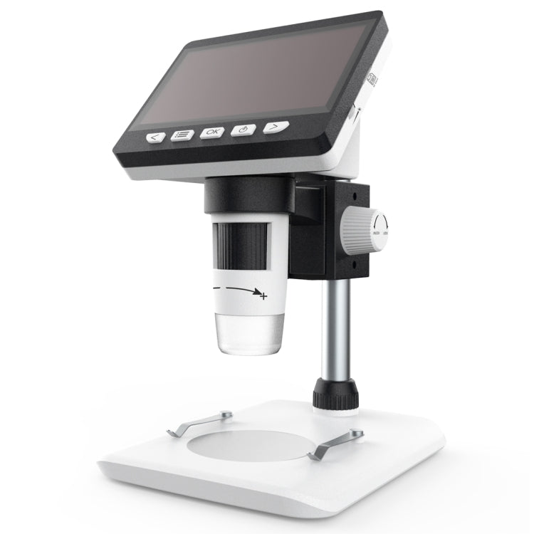 0-40 มม. 1080 P 4.3 นิ้วหน้าจอ LCD ซ่อมโทรศัพท์มือถืออุตสาหกรรม HD Electron Didital Microscope