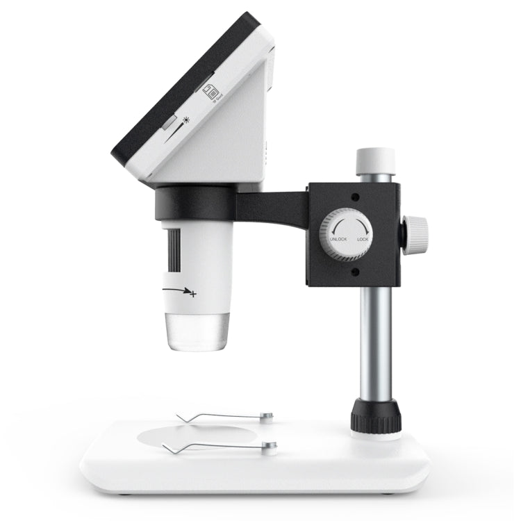 0-40 มม. 1080 P 4.3 นิ้วหน้าจอ LCD ซ่อมโทรศัพท์มือถืออุตสาหกรรม HD Electron Didital Microscope