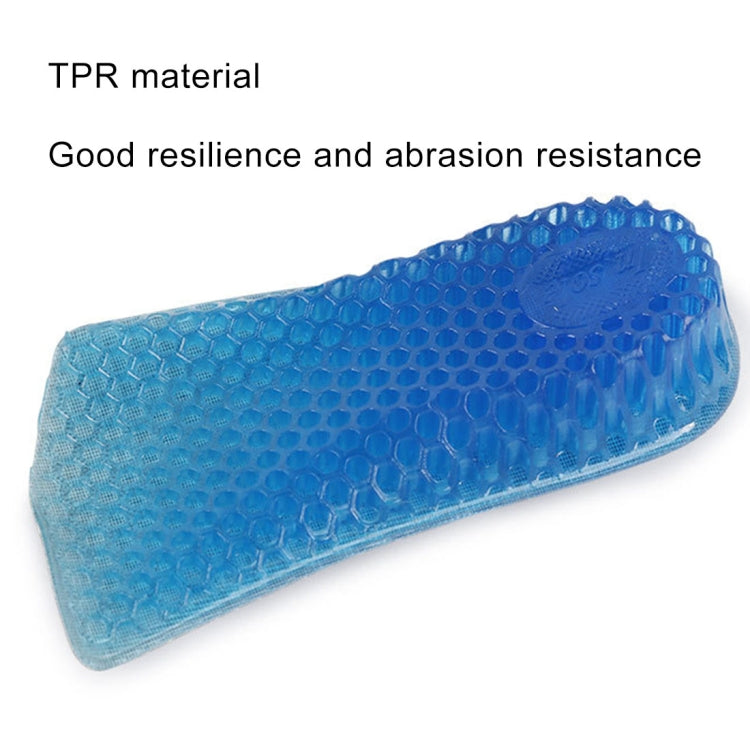 1 คู่ 3 ซม.รังผึ้งยืดรองเท้าเพิ่มความสูงครึ่ง Insoles, 3cm Honeycomb Increase Insoles