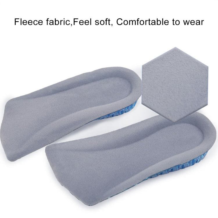 1 คู่ 3 ซม.รังผึ้งยืดรองเท้าเพิ่มความสูงครึ่ง Insoles, 3cm Honeycomb Increase Insoles