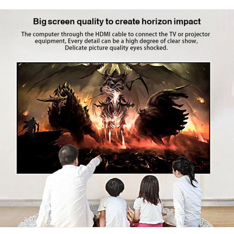 1 M HDMI 1.4 รุ่น 1080P ทอสุทธิสายสีฟ้าสีดำหัว HDMI ชายไป HDMI ชาย Audio Video CONNECTOR ADAPTER CABLE, Length: 1m