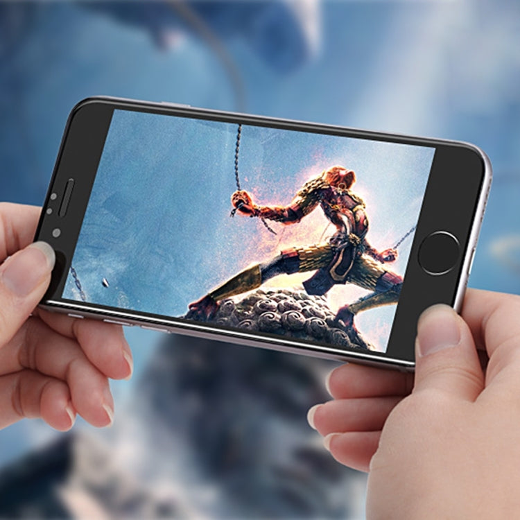 0.26mm 9H ความแข็งพื้นผิว 3D ฟิล์มกันรอยนิรภัยป้องกันการระเบิดสำหรับ iPhone 6 Plus และ 6s Plus, For iPhone 6 Plus & 6s Plus Black (1 PC), For iPhone 6 Plus & 6s Plus White (1 PC)