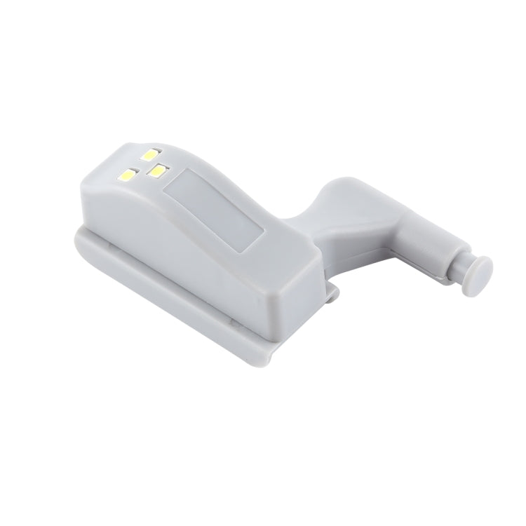 0.3W Universal บานพับด้านใน LED Sensor โคมไฟตู้ 3 LEDs Night light Auto ON/OFF หลอดไฟ, 1 PCS White Light, 1 PCS Warm White