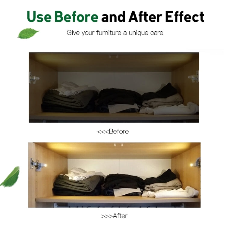 0.3W Universal บานพับด้านใน LED Sensor โคมไฟตู้ 3 LEDs Night light Auto ON/OFF หลอดไฟ, 1 PCS White Light, 1 PCS Warm White