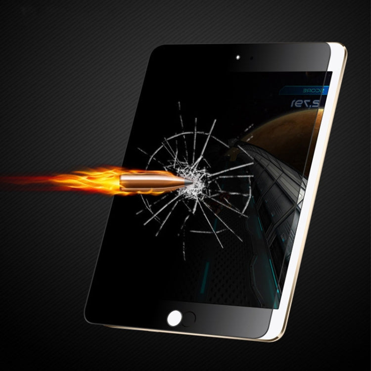0.33mm 9H 2.5D Privacy Anti-glare ฟิล์มกระจกนิรภัยป้องกันการระเบิดสำหรับ iPad mini 4, iPad mini 4