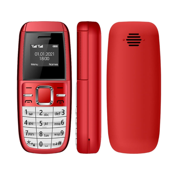 0.66 นิ้ว, MT6261D, 21 คีย์, บลูทูธ, เพลง MP3, สองซิม, เครือข่าย: 2G