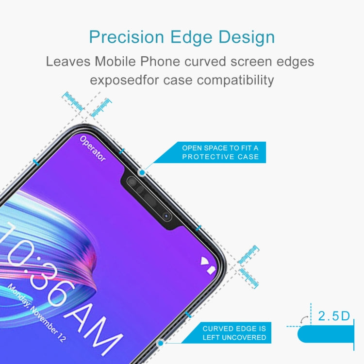 0.26mm 9H 2.5D ฟิล์มกระจกนิรภัยป้องกันการระเบิดสำหรับ Asus Zenfone Max (M2) ZB633KL, For Asus Zenfone Max (M2) ZB633KL (1 PCS)
