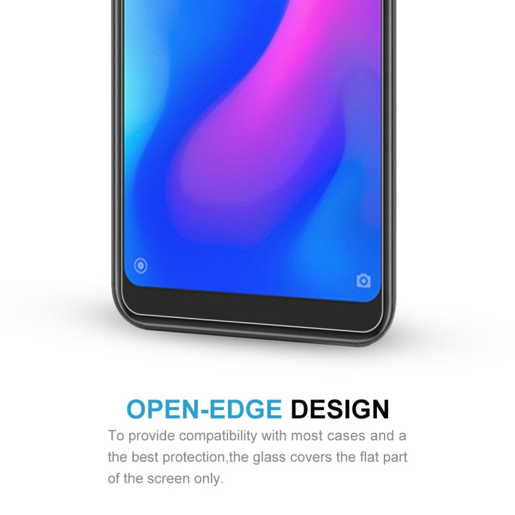 0.26mm 9H ความแข็งพื้นผิว 2.5D ขอบโค้งฟิล์มกระจกนิรภัยสำหรับ Xiaomi Redmi Note 6