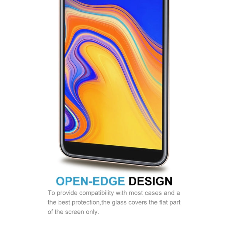 0.26 มม. 9H ความแข็งพื้นผิว 2.5D ฟิล์มกระจกนิรภัยขอบโค้งสำหรับ Galaxy J4 + / J6 +, For Galaxy J4+ / J6+