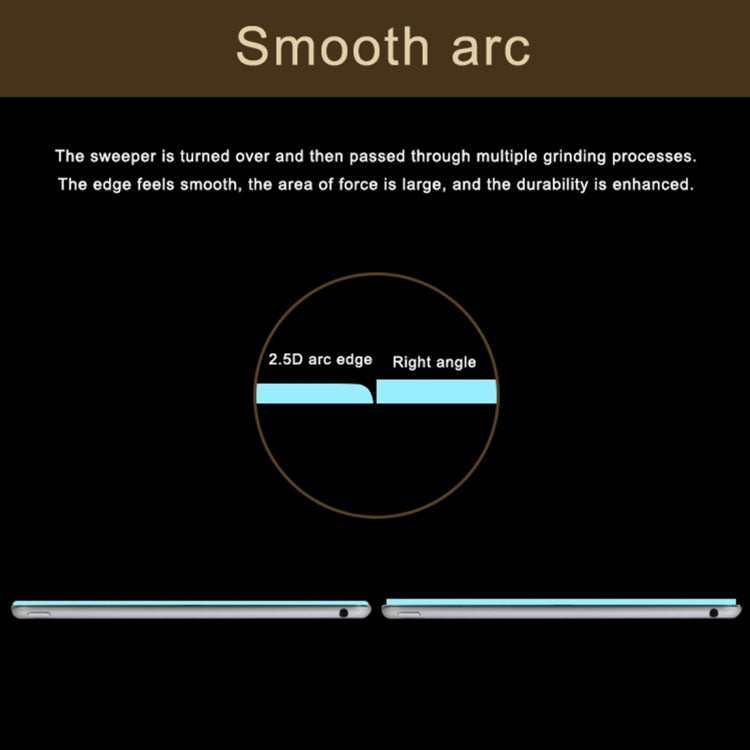 0.26mm 9H ความแข็งพื้นผิว 2.5D ฟิล์มกระจกนิรภัยป้องกันการระเบิดสำหรับ iPad Pro 11 2018/2020/2021/2022 / iPad Air 4 และ 5 10.9, For iPad Pro 11 2018/2020/2021/2022 / Air 4&5 10.9(2.5D)