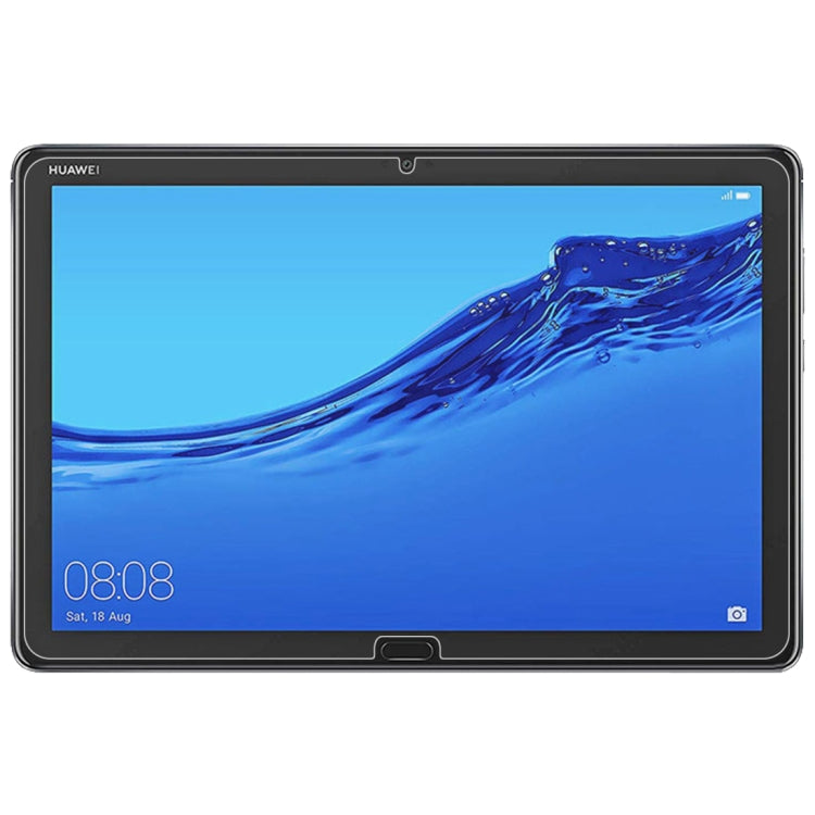 0.26mm 9H ความแข็งพื้นผิวฟิล์มกระจกนิรภัยป้องกันการระเบิดสำหรับ Huawei MediaPad M5 lite 10.1, For MediaPad M5 lite