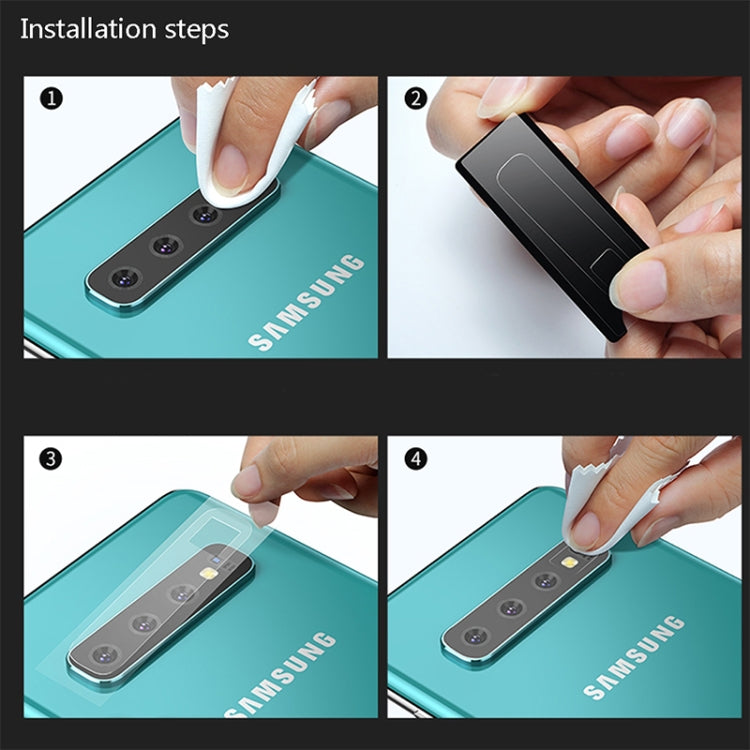 0.3 มม. 2.5D โปร่งใสด้านหลังกล้องเลนส์ป้องกันฟิล์มกระจกนิรภัยสำหรับ Galaxy S10 5G, For Galaxy S10 5G