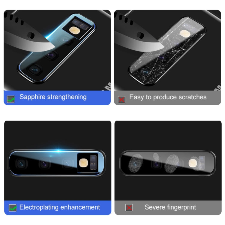 0.3 มม. 2.5D โปร่งใสด้านหลังกล้องเลนส์ป้องกันฟิล์มกระจกนิรภัยสำหรับ Galaxy S10 5G, For Galaxy S10 5G