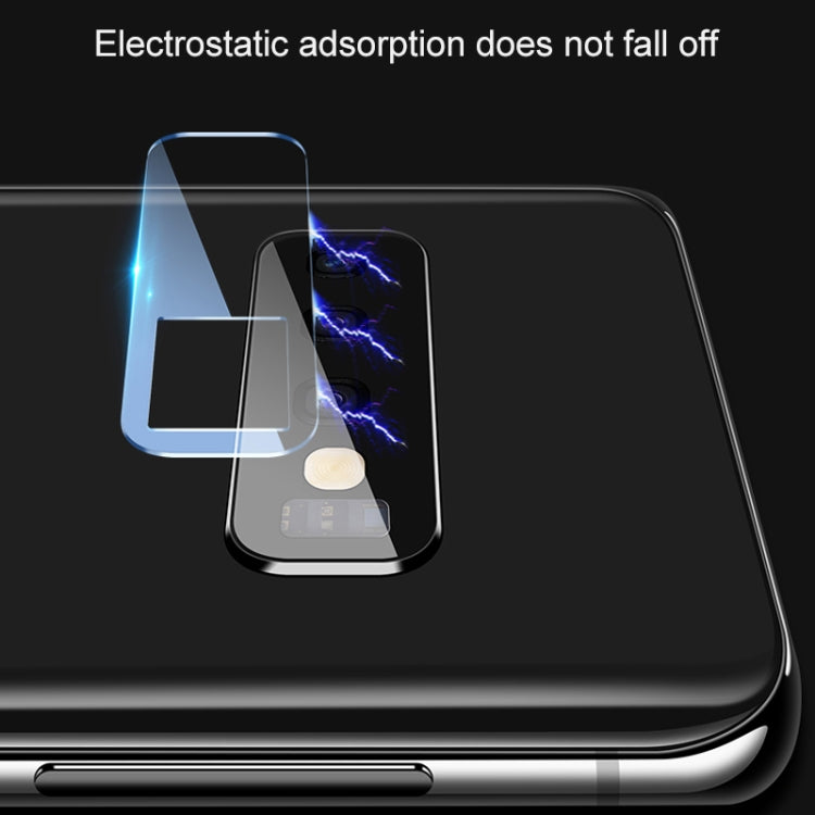 0.3 มม. 2.5D โปร่งใสด้านหลังกล้องเลนส์ป้องกันฟิล์มกระจกนิรภัยสำหรับ Galaxy S10 5G, For Galaxy S10 5G