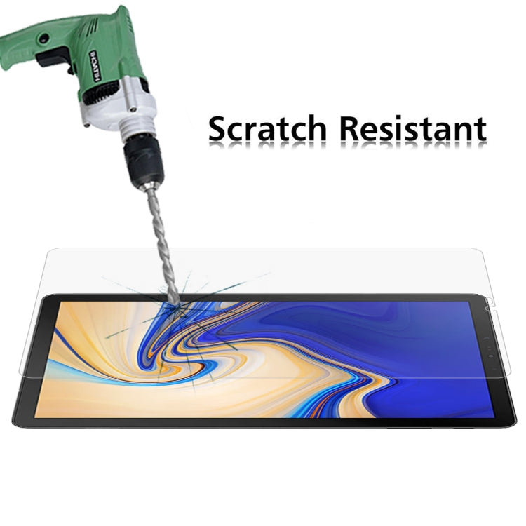 0.26mm 9H ความแข็งพื้นผิวฟิล์มกระจกนิรภัยป้องกันการระเบิดสำหรับ Galaxy Tab S4 10.5, For Tab S4 10.5