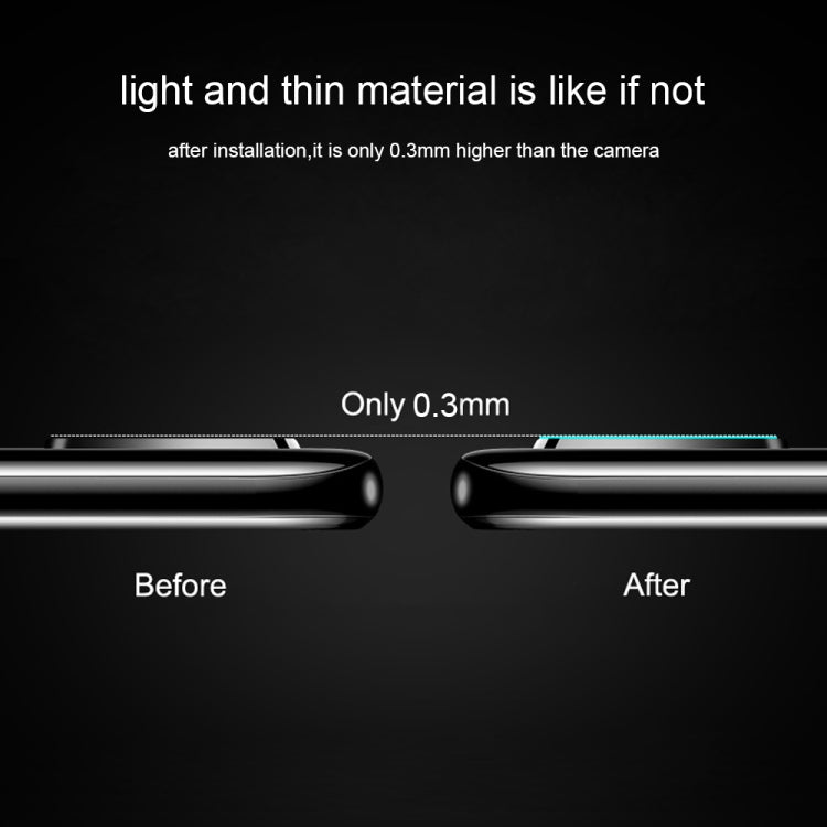 0.3 มม. 2.5D โปร่งใสด้านหลังกล้องเลนส์ป้องกันฟิล์มกระจกนิรภัยสำหรับ Xiaomi Redmi หมายเหตุ 7