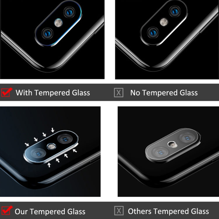 0.3 มม. 2.5D โปร่งใสด้านหลังกล้องเลนส์ Protector ฟิล์มกระจกนิรภัยสำหรับ Huawei P30 Lite
