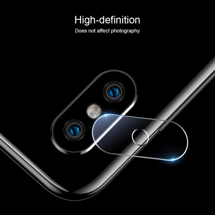 0.3 มม. 2.5D โปร่งใสด้านหลังกล้องเลนส์ Protector ฟิล์มกระจกนิรภัยสำหรับ Huawei P30 Lite