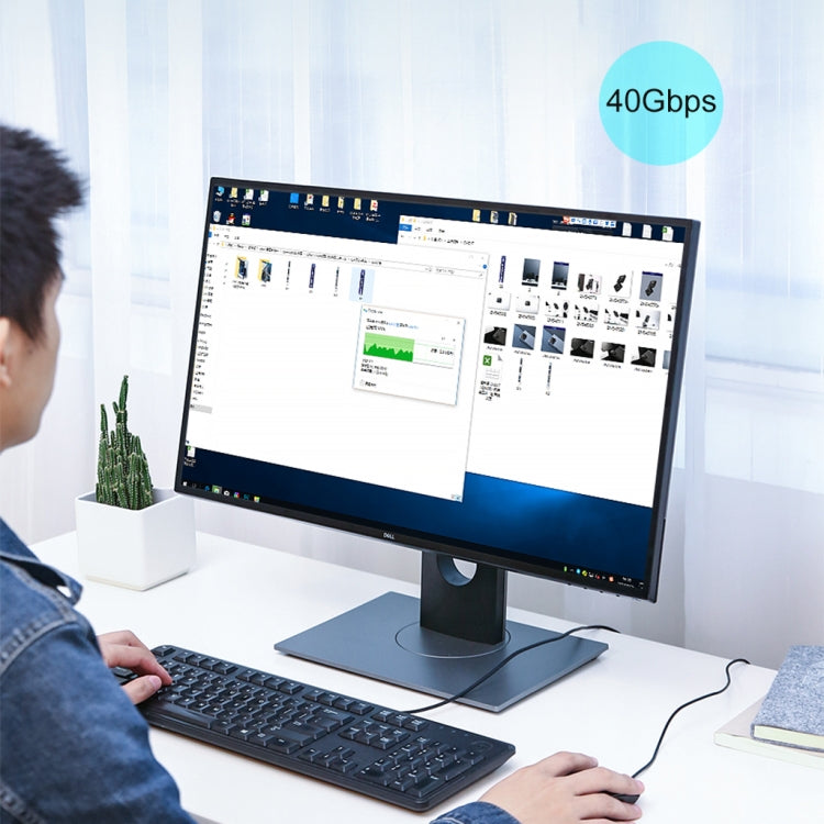 0.5 ม. CAT8 คอมพิวเตอร์สวิตช์เราเตอร์เครือข่ายอีเธอร์เน็ตสาย LAN, สายแพทช์ RJ45, 0.5m