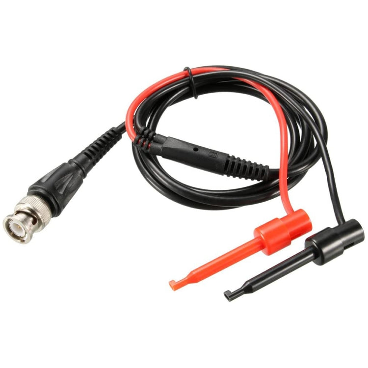 1 คู่ 56 มม. สีดำและสีแดง Hook Type Test Probe คลิป (ขนาดใหญ่)