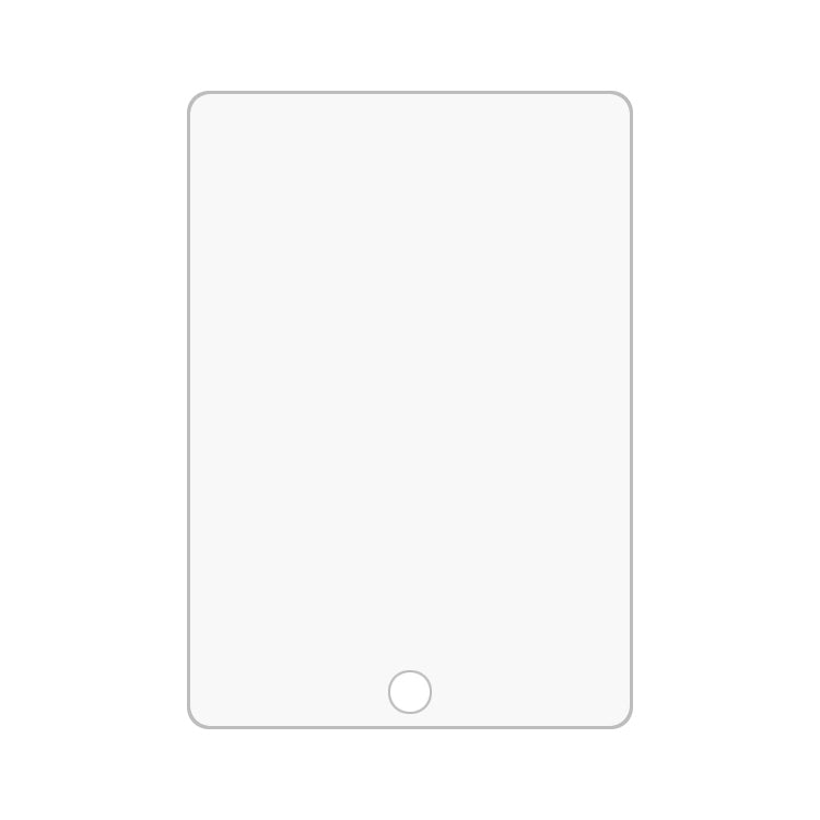 0.4mm 9H + ความแข็งพื้นผิว 2.5D ฟิล์มกระจกนิรภัยป้องกันการระเบิดสำหรับ iPad air 1/2 iPad Pro 9.7 / iPad 5/6/7 9.7 นิ้ว