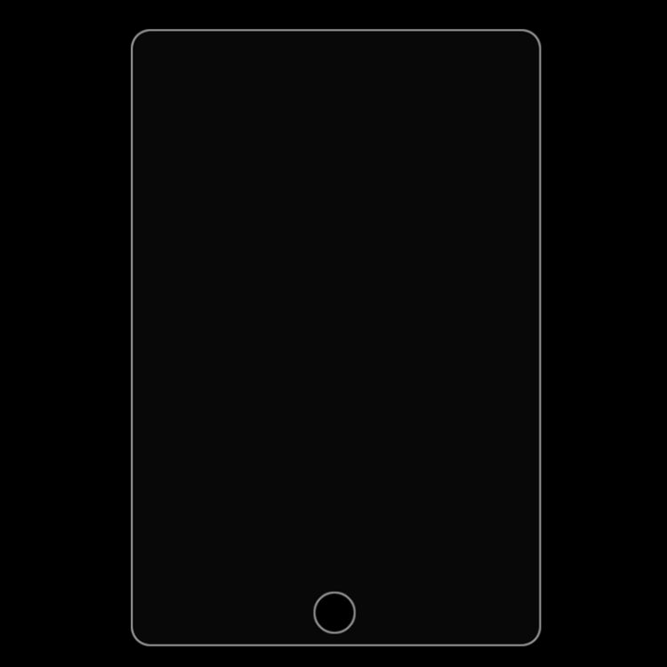 0.26mm 9H + ความแข็งพื้นผิว 2.5D ฟิล์มกระจกนิรภัยป้องกันการระเบิดสำหรับ iPad Pro 12.9 นิ้ว