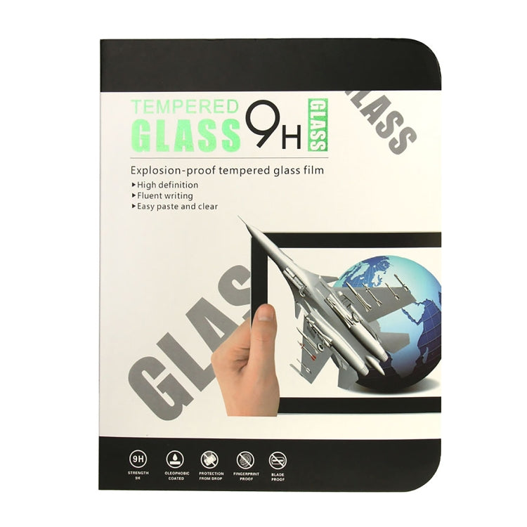 0.26mm 9H + ความแข็งพื้นผิว 2.5D ฟิล์มกระจกนิรภัยป้องกันการระเบิดสำหรับ iPad mini 4, For iPad mini 4 2.5D