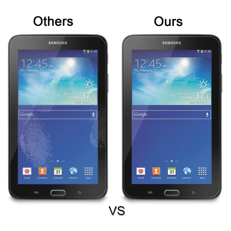 0.4mm 9H + ความแข็งพื้นผิว 2.5D ฟิล์มกระจกนิรภัยป้องกันการระเบิดสำหรับ Galaxy Tab 3 Lite T110 / T111 / T113, For T110