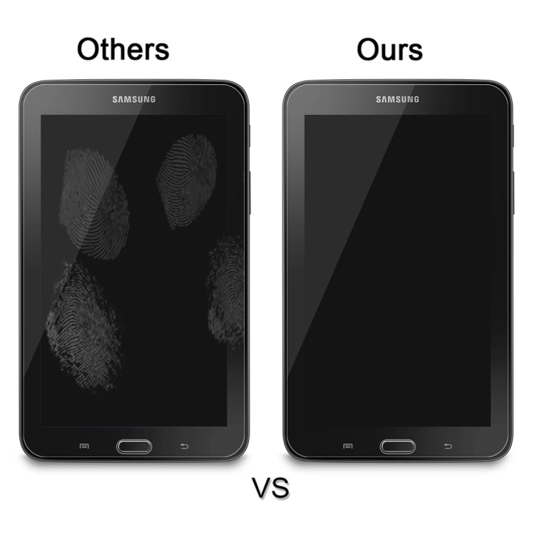 0.4mm 9H + ความแข็งพื้นผิว 2.5D ฟิล์มกระจกนิรภัยป้องกันการระเบิดสำหรับ Galaxy Tab 3 Lite T110 / T111 / T113, For T110