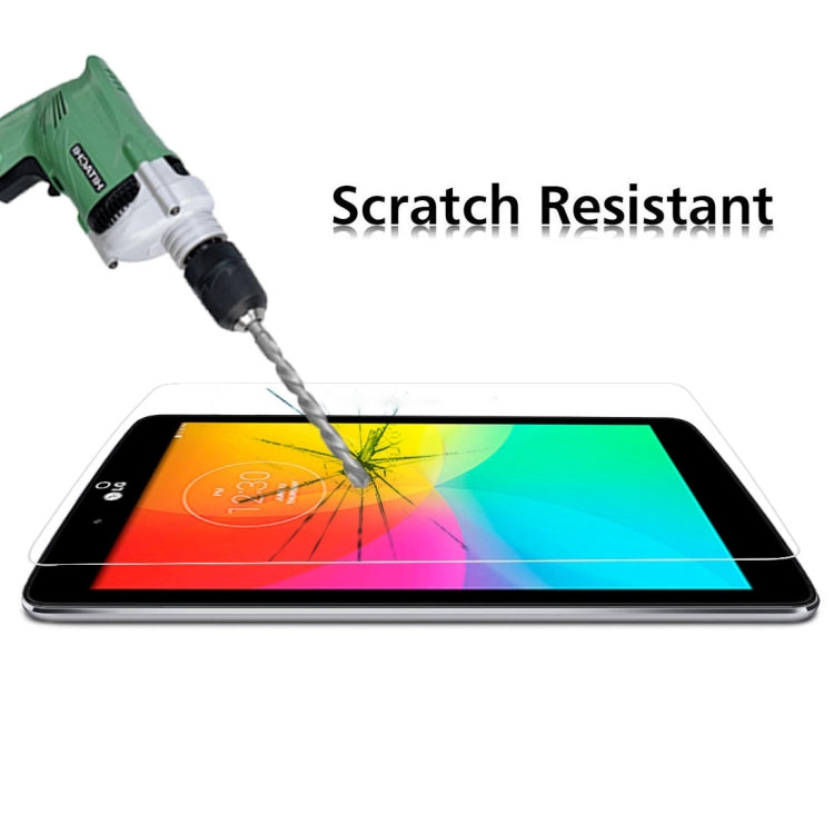 0.4mm 9H + ความแข็งพื้นผิว 2.5D ฟิล์มกระจกนิรภัยป้องกันการระเบิดสำหรับ LG G Tablet 7.0 / V400, For V400 (1 PC)