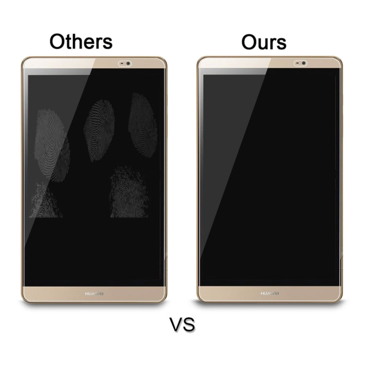 0.4mm 9H ความแข็งพื้นผิวฟิล์มกระจกนิรภัยป้องกันการระเบิดสำหรับ Huawei MediaPad M2 8.0, For M2 8.0