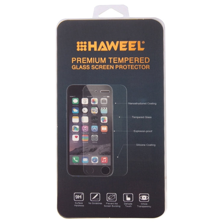0.26mm 9H + ความแข็งพื้นผิว 2.5D ฟิล์มกระจกนิรภัยป้องกันการระเบิดสำหรับ Huawei P8