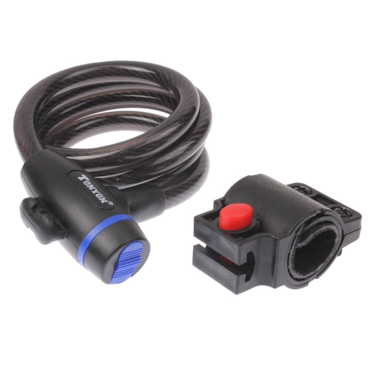 ชุดล็อคจักรยานรักษาความปลอดภัยสายทองแดง, With Bicycle Lock Key