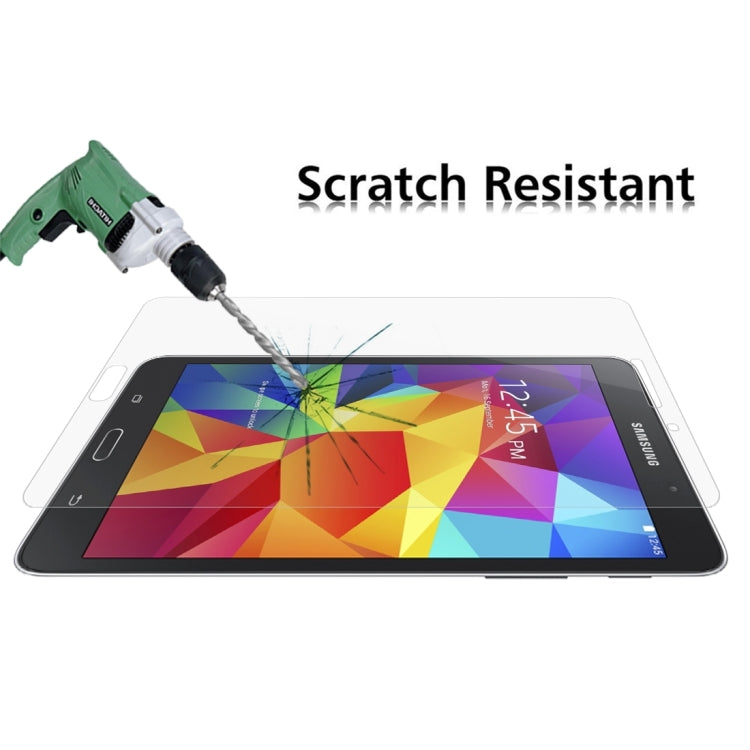 0.4mm 9H + ความแข็งพื้นผิว 2.5D ฟิล์มกระจกนิรภัยป้องกันการระเบิดสำหรับ Galaxy Tab 4 7.0 / T230 / T231 / T235