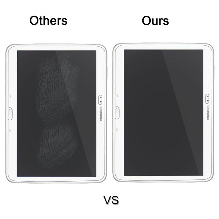 0.4mm 9H + ความแข็งพื้นผิว 2.5D ฟิล์มกระจกนิรภัยป้องกันการระเบิดสำหรับ Galaxy Tab 3 10.1 / P5200