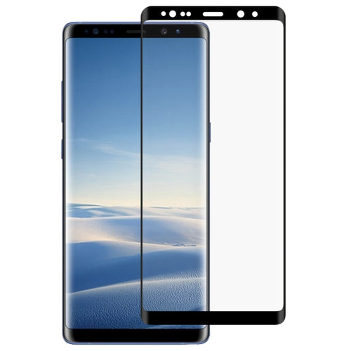 0.3mm 9H ความแข็งพื้นผิว 2.5D ขอบโค้งเต็มหน้าจอเต็มกาวฟิล์มกระจกนิรภัยสำหรับ Galaxy Note8, For Galaxy Note8(1 PC)