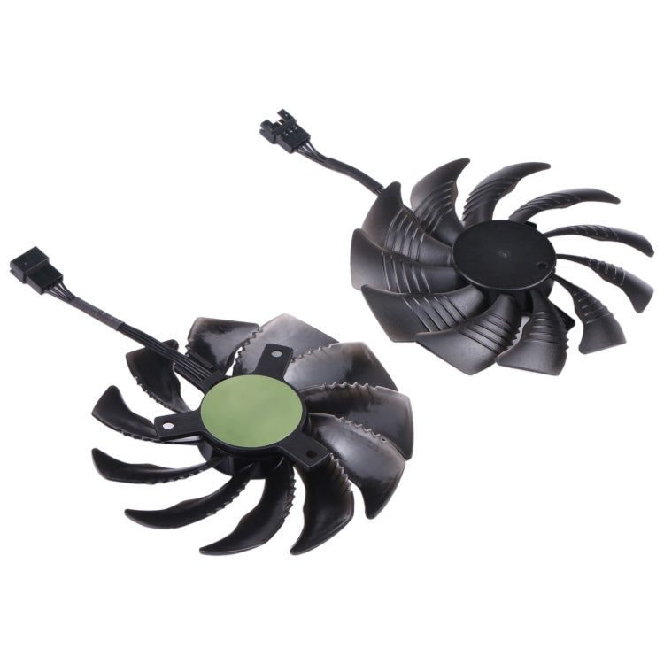 1 คู่ 88 มม. 4 Pin คอมพิวเตอร์กราฟิกการ์ดพัดลมระบายความร้อนสำหรับ Gigabyte GeForce GTX1060 1070 GTX1050ti GTX960 RX570 RX470