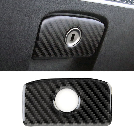 คาร์บอนไฟเบอร์กล่องเก็บของรถยนต์สติกเกอร์ตกแต่งสำหรับ Jaguar F-PACE, Storage Box