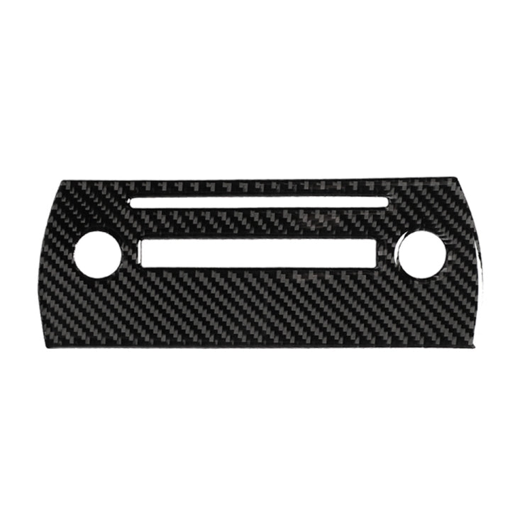 คาร์บอนไฟเบอร์CDแผงสติกเกอร์ตกแต่งสำหรับLexus NX200 / 200T / 300H 2014-2021,ซ้ายและขวาไดรฟ์Universal, CD Panel