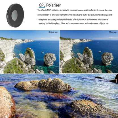 ตัวกรองเลนส์ JSR CPL สำหรับ DJI Osmo Action 3, CPL