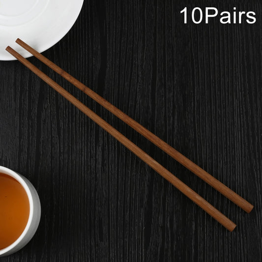 ตะเกียบกันลื่นไม้เหล็กธรรมชาติ 10 คู่