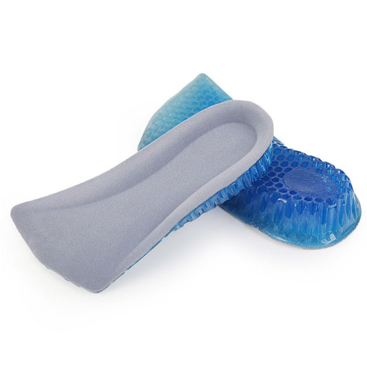 1 คู่ 3 ซม.รังผึ้งยืดรองเท้าเพิ่มความสูงครึ่ง Insoles, 3cm Honeycomb Increase Insoles